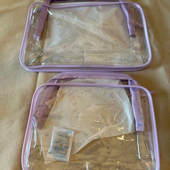 PACKISM Clear Makeup Bags - Toiletry Bags in 2 Sizes - Picture 6 of 6